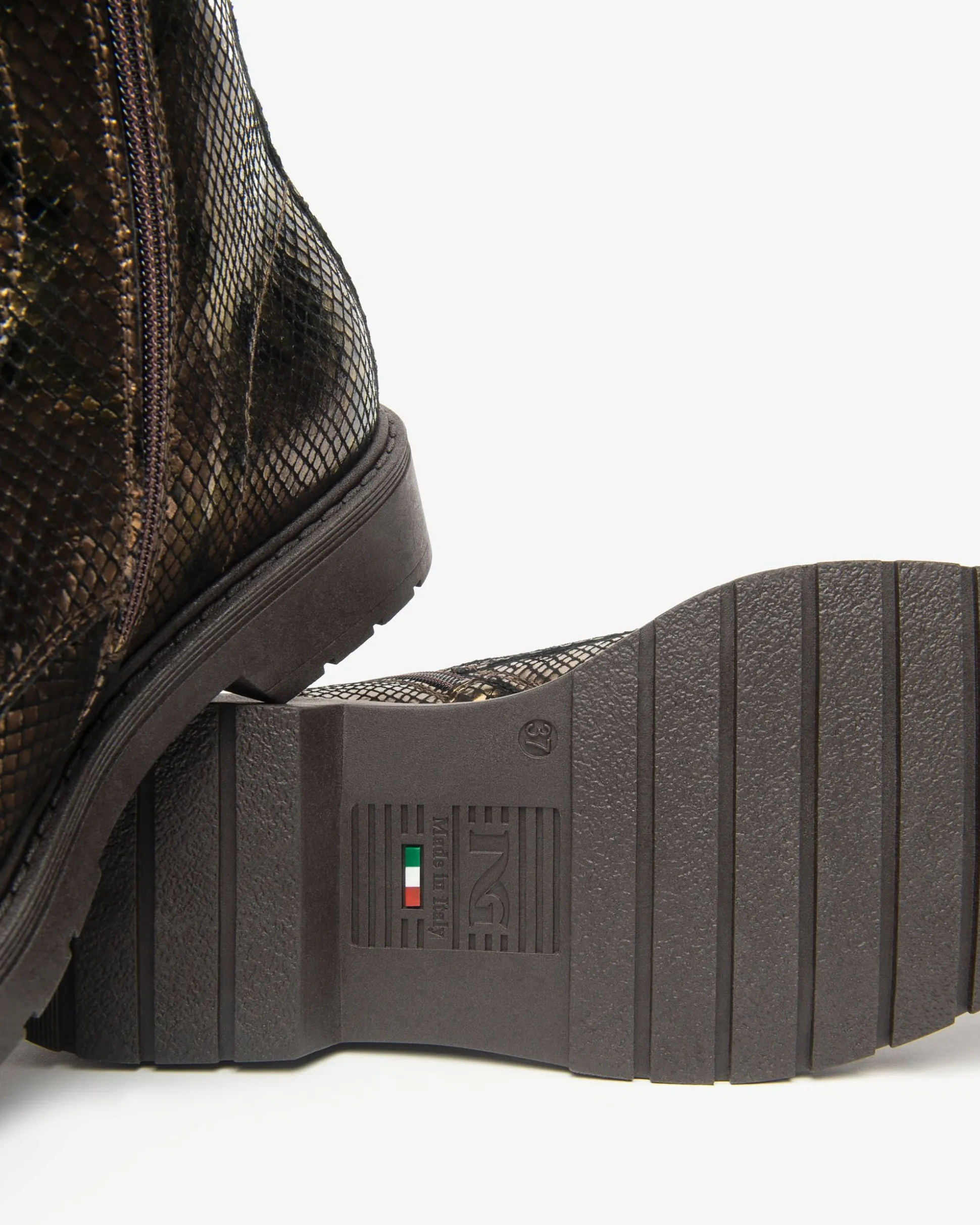 Anfibi Donna in Pelle