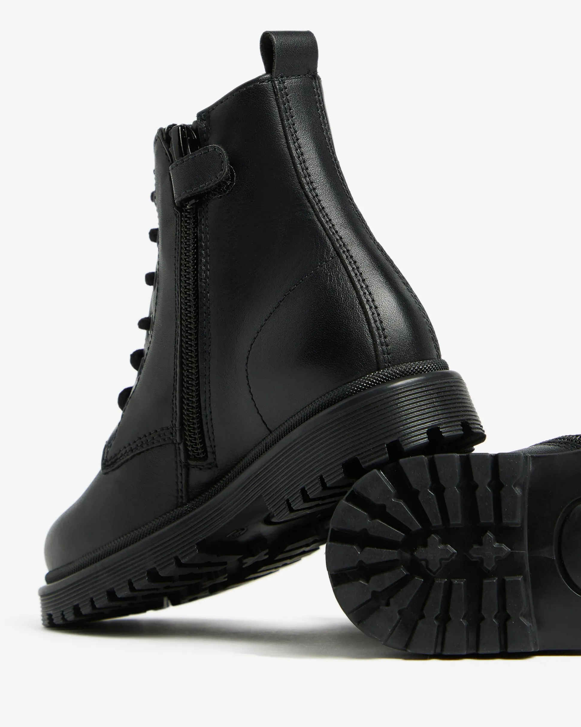 Anfibi Junior da Bambina in Pelle
