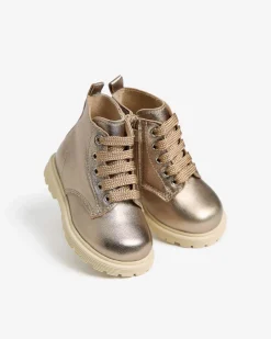 Anfibi Junior da Bambina in Pelle