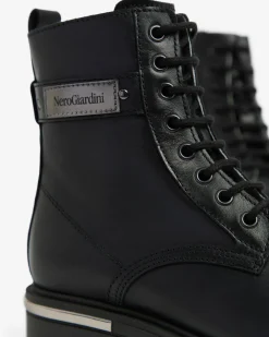 Anfibi Teen da Ragazza in Pelle