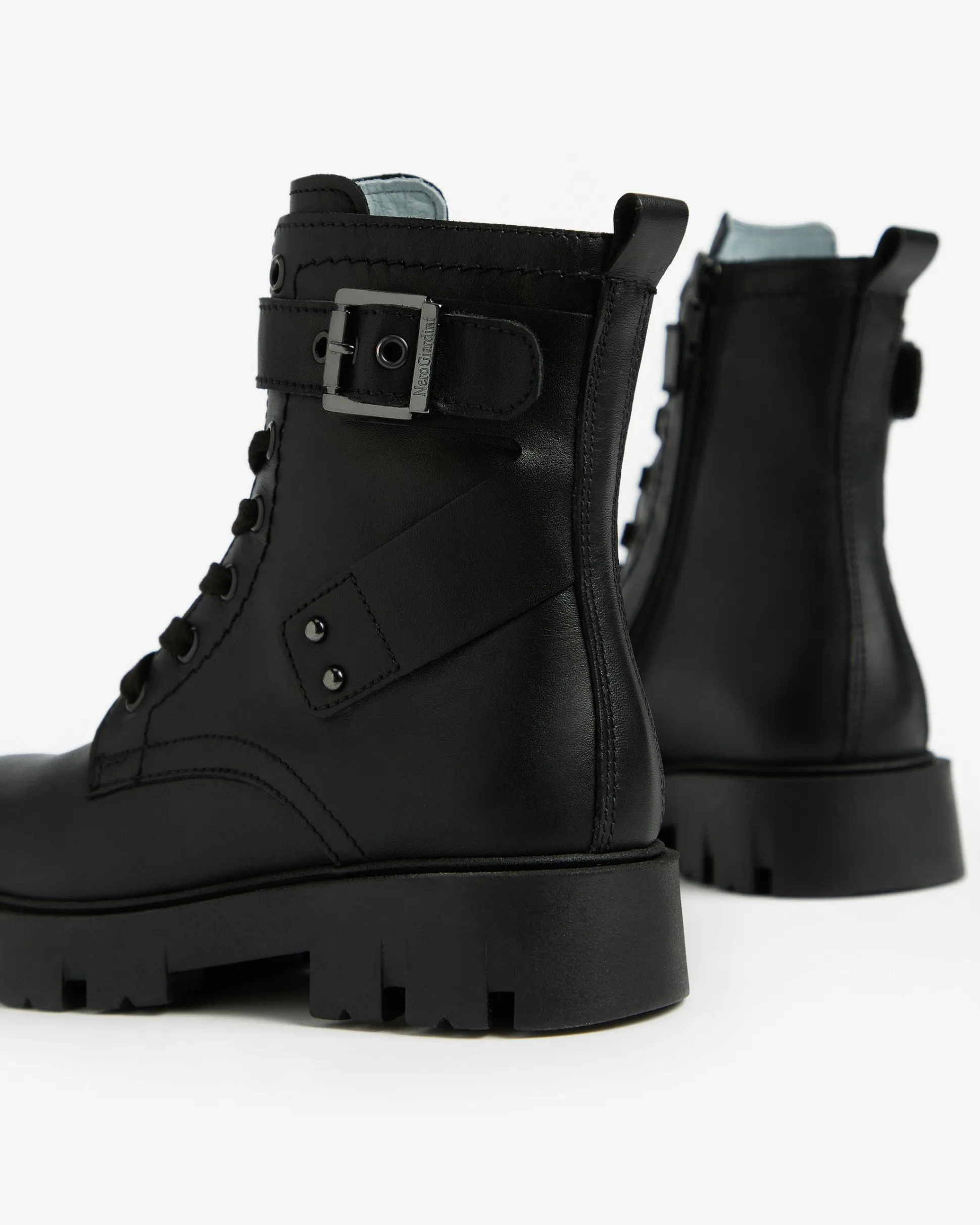 Anfibi Teen da Ragazza in Pelle