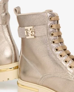 Anfibi Teen da Ragazza in Pelle