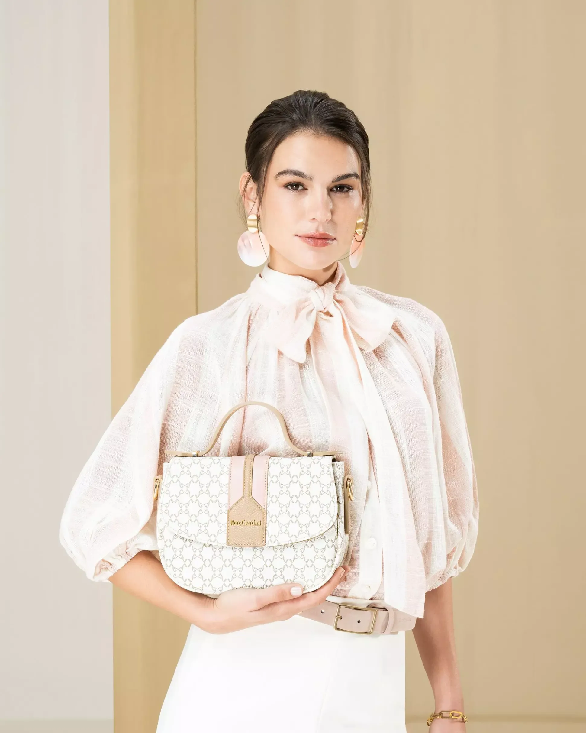 Borsa a Mano da Donna in Materiale Tecnico