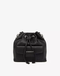 Borsa a Secchiello da Donna in Materiale Tecnico