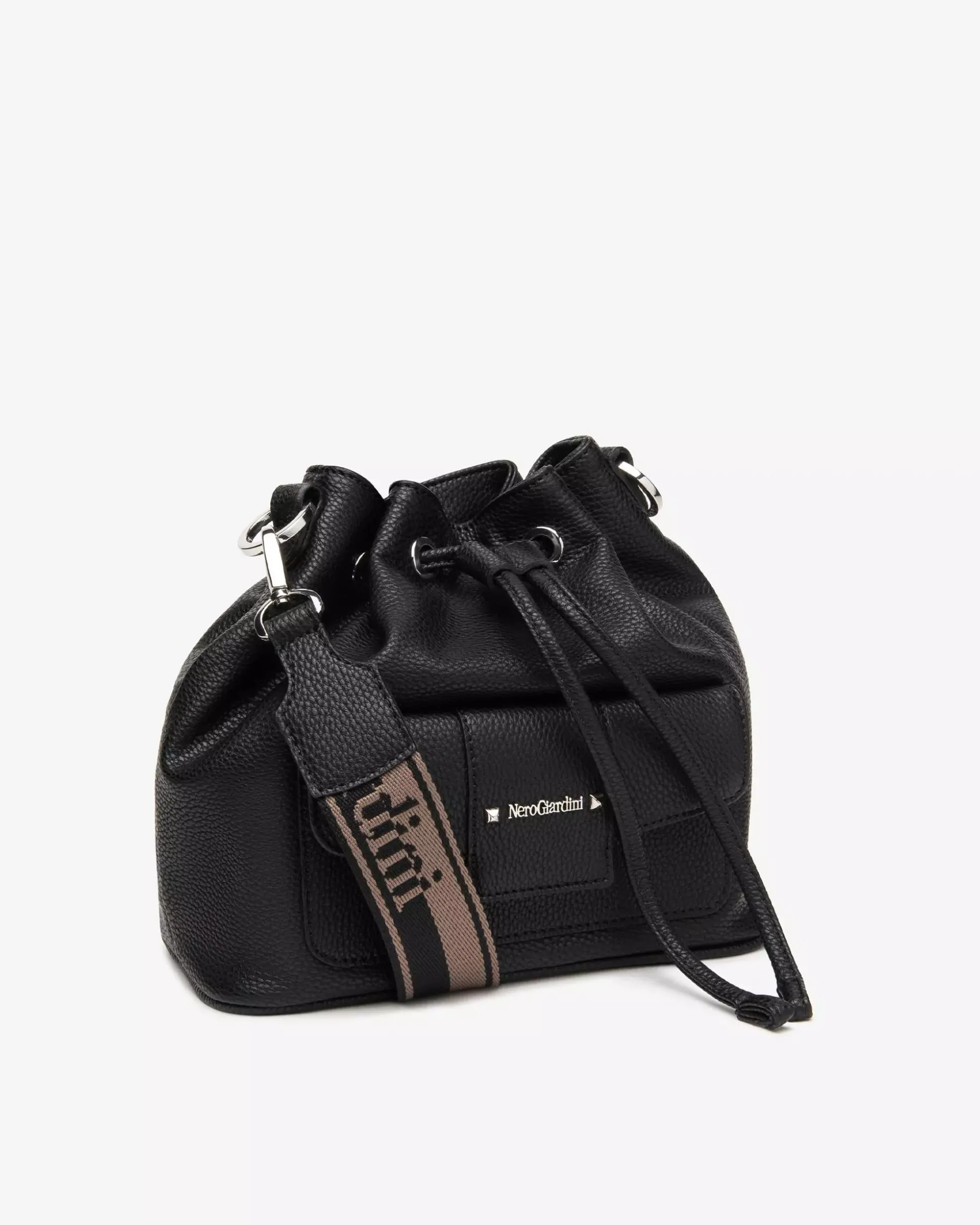 Borsa a Secchiello da Donna in Materiale Tecnico
