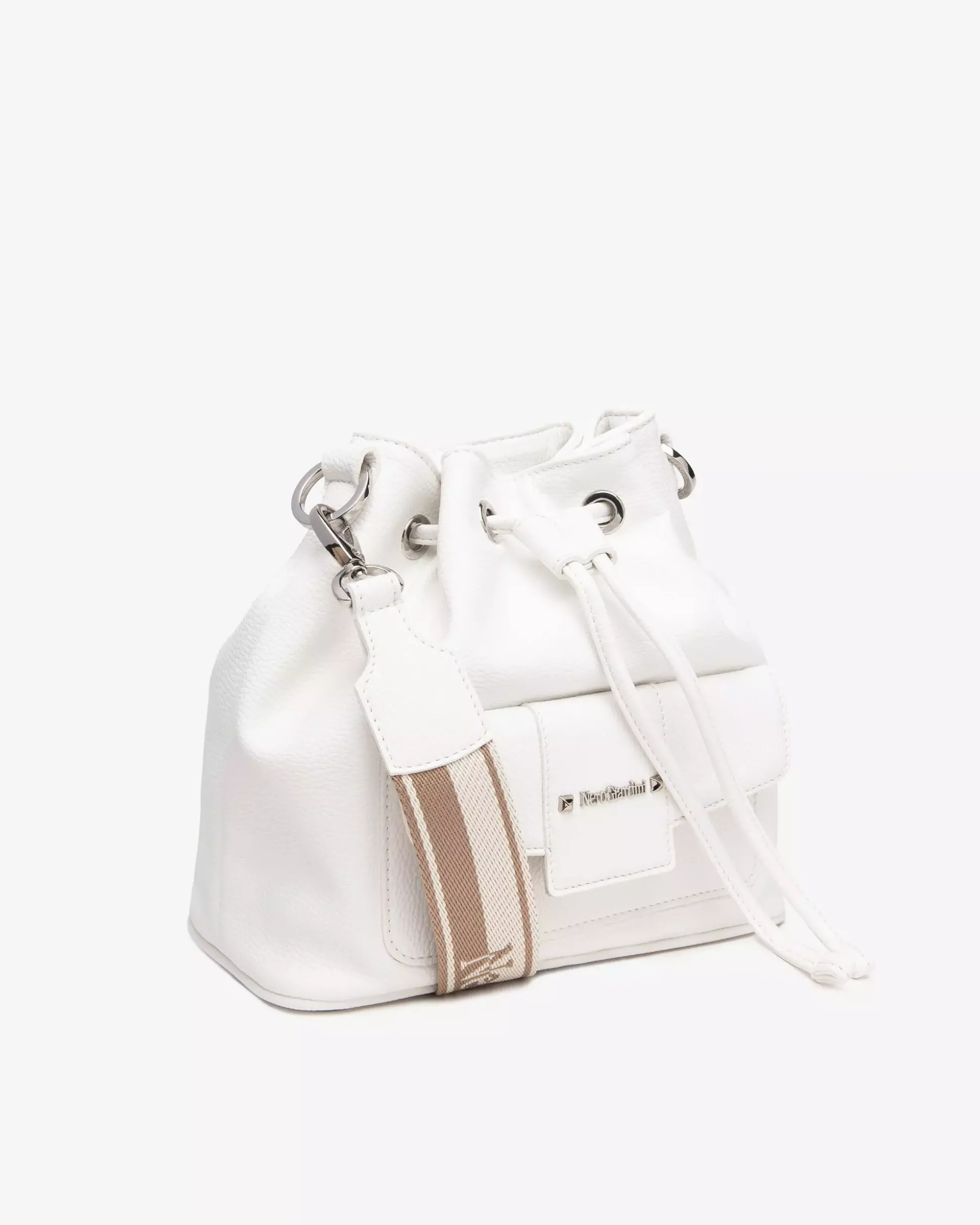 Borsa a Secchiello da Donna in Materiale Tecnico