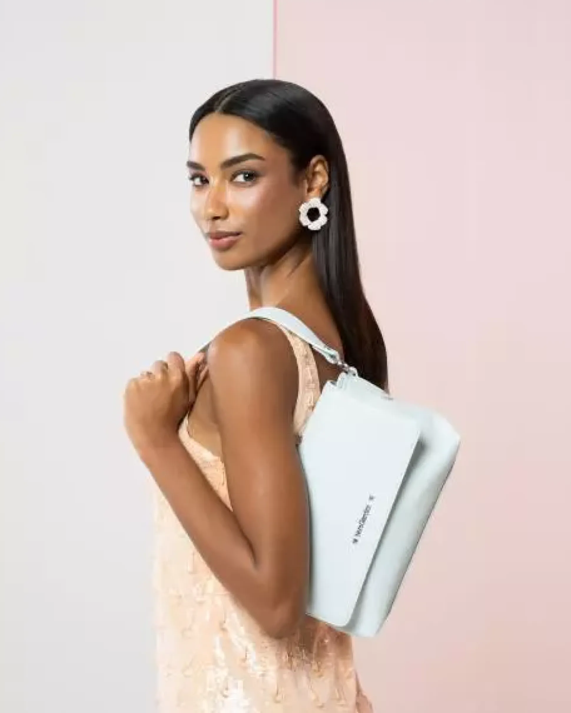 Borsa a Spalla da Donna in Materiale Tecnico