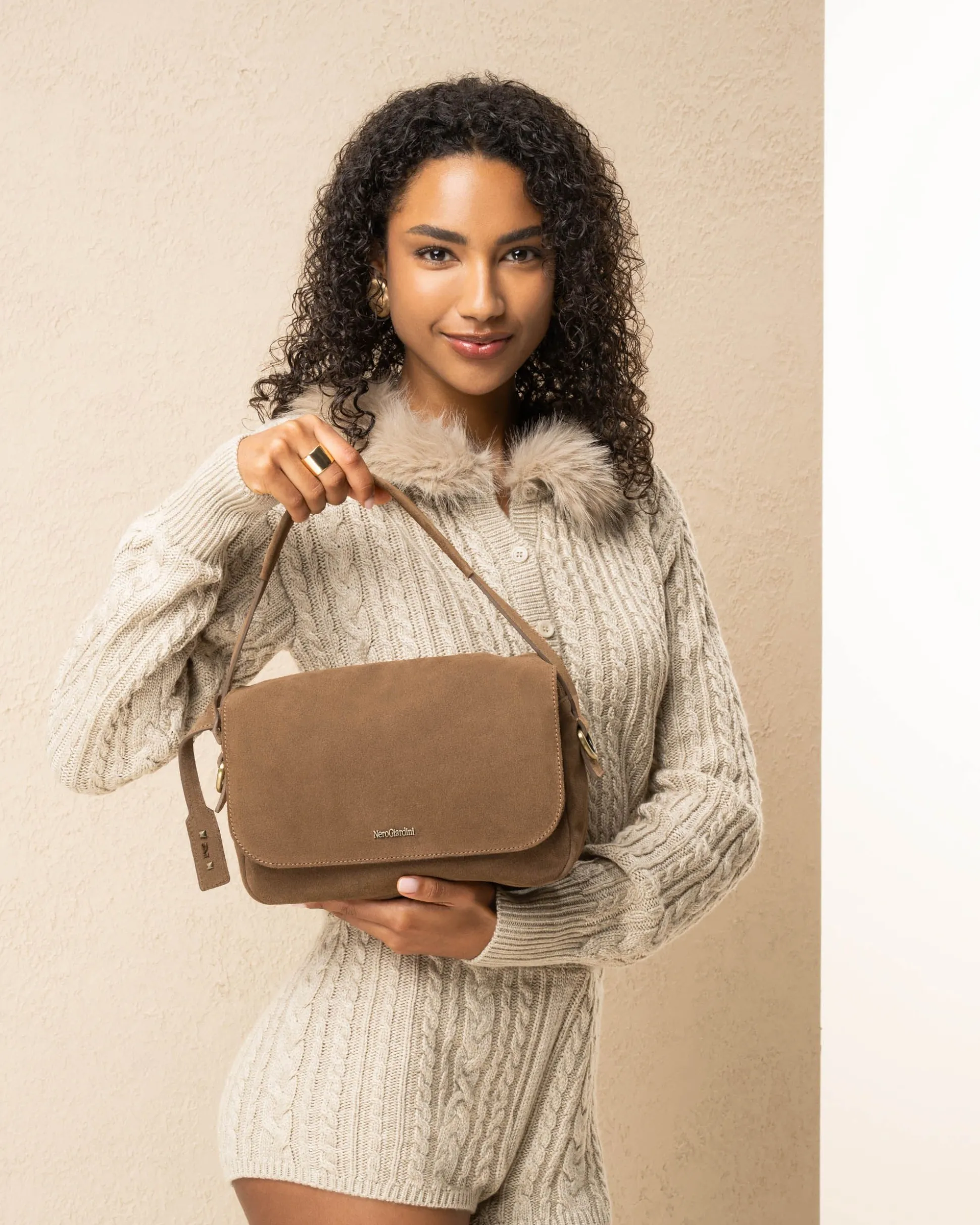 Borsa a Spalla da Donna in Pelle