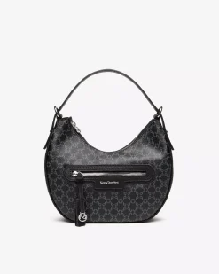 Borsa Hobo da Donna in Materiale Tecnico