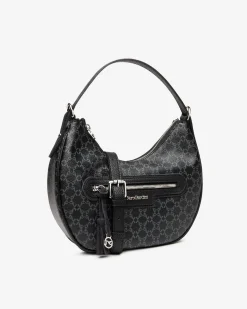 Borsa Hobo da Donna in Materiale Tecnico