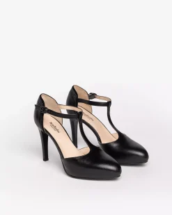 Décolleté Donna in Pelle e Suede