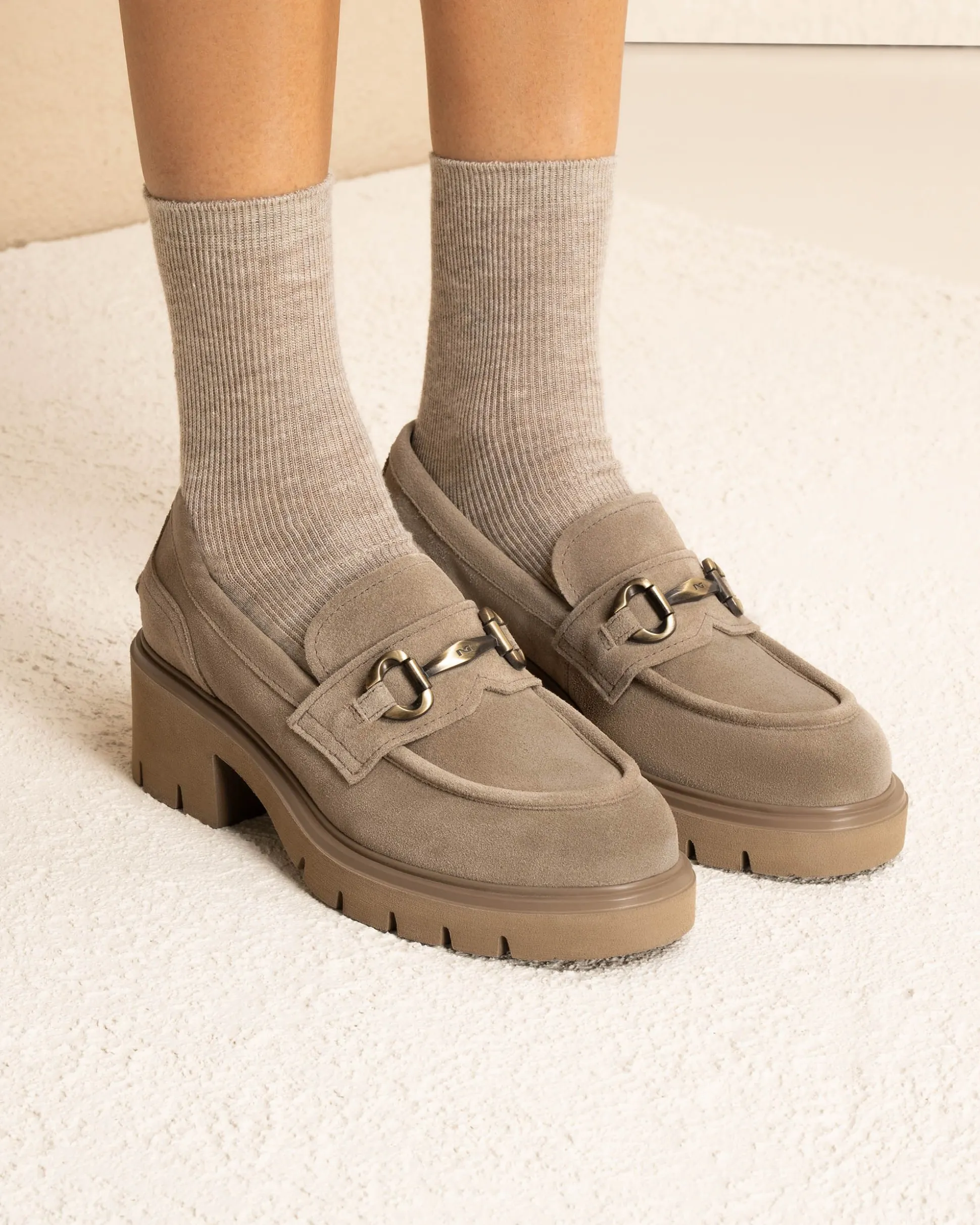 Mocassini Donna in Suede