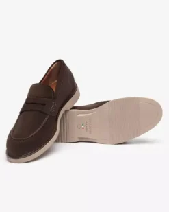 Mocassini Uomo in Camoscio