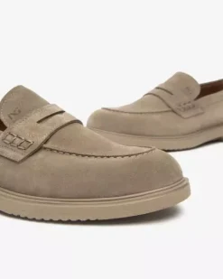 Mocassini Uomo in Camoscio