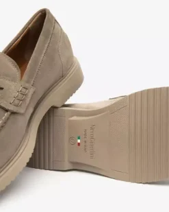 Mocassini Uomo in Camoscio