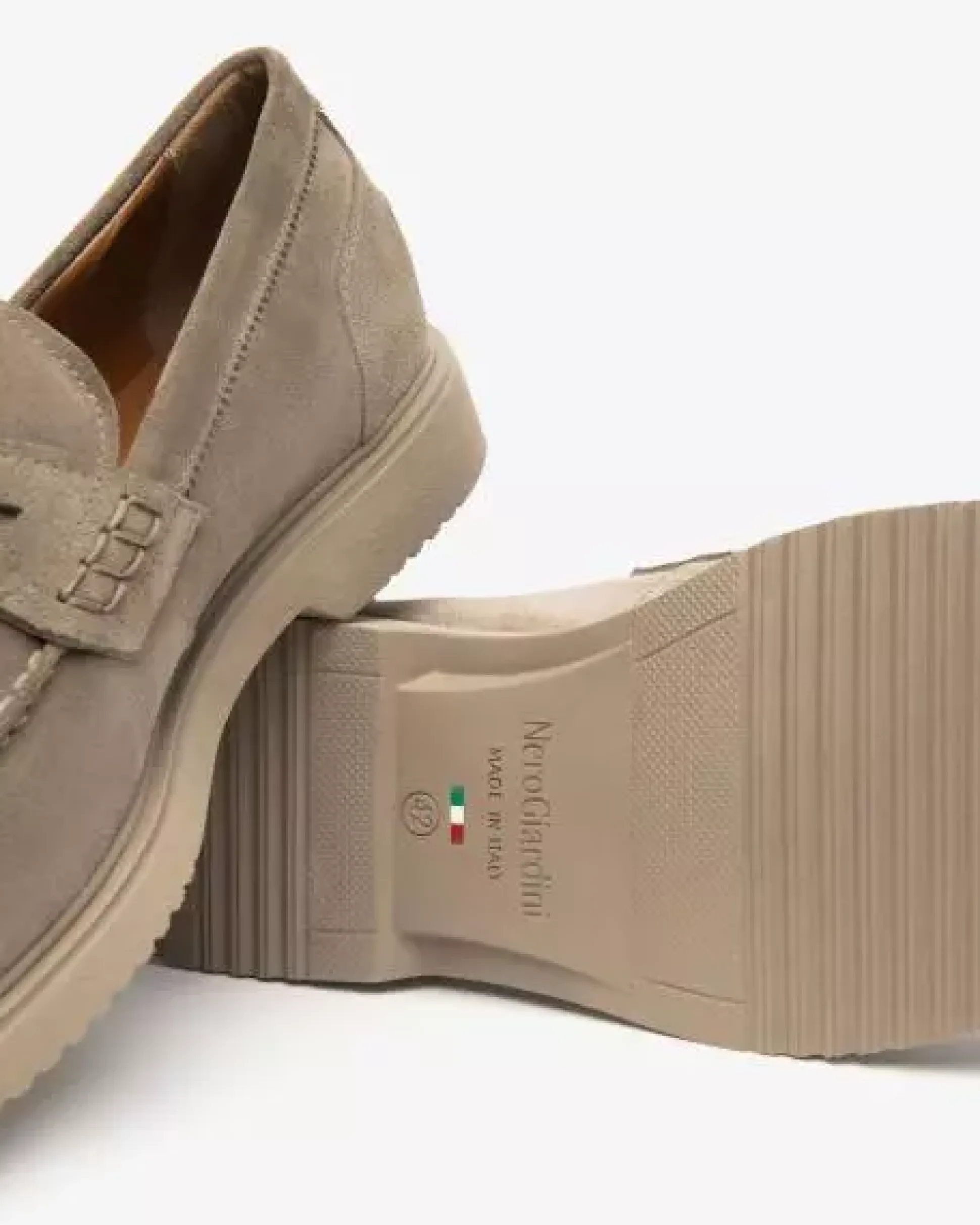 Mocassini Uomo in Camoscio