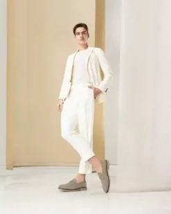 Mocassini Uomo in Camoscio