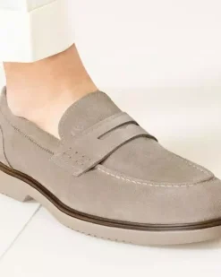 Mocassini Uomo in Camoscio