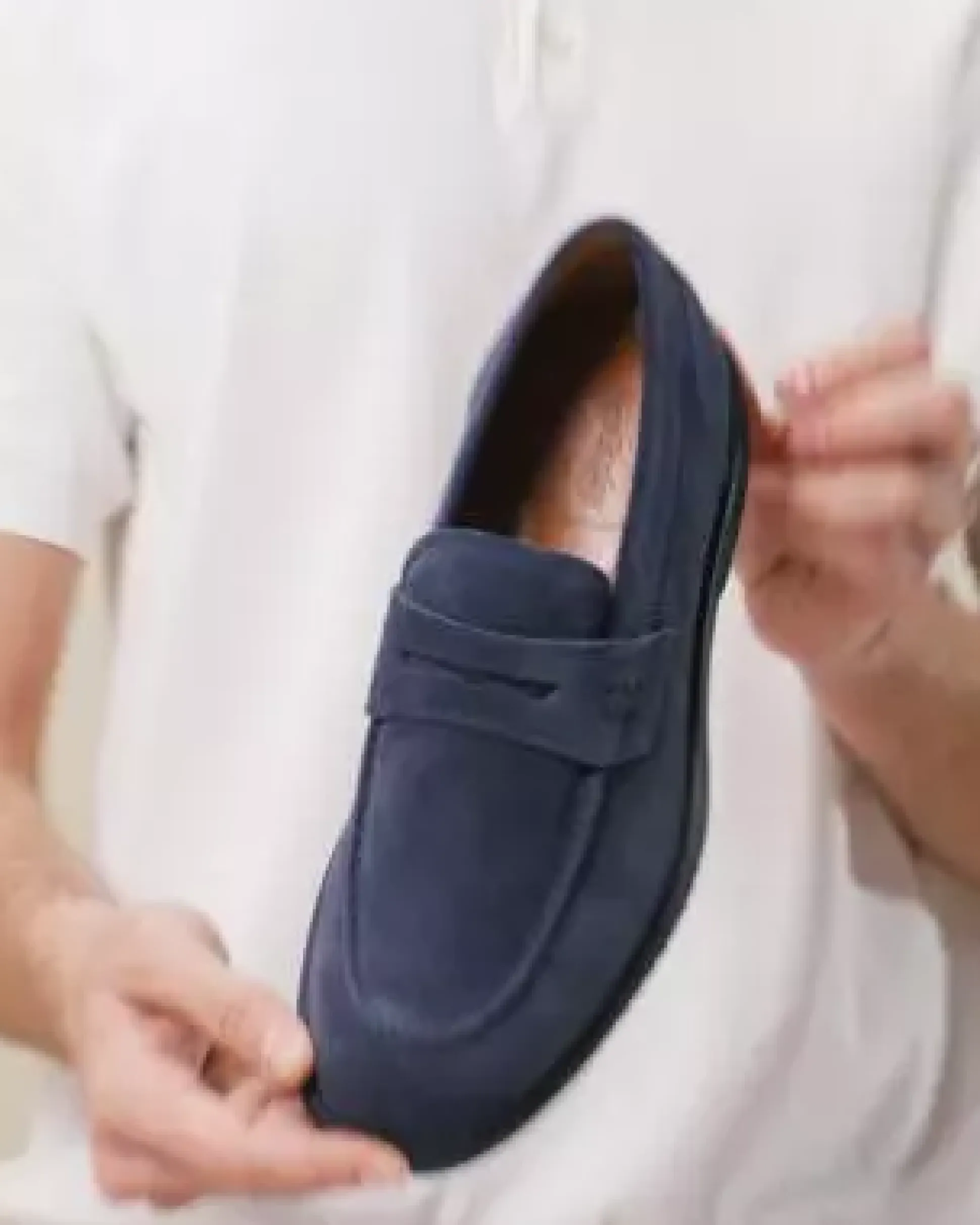 Mocassini Uomo in Camoscio