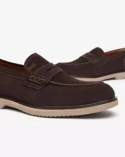 Mocassini Uomo in Camoscio