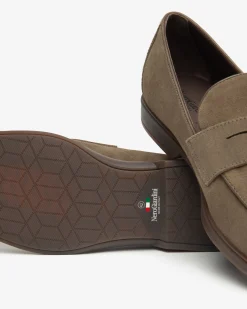 Mocassini Uomo in Camoscio