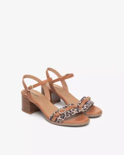 Sandali Donna in Pelle e Materiale Tecnico
