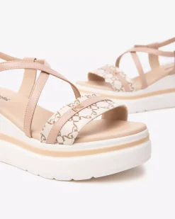 Sandali Donna in Pelle e Materiale Tecnico