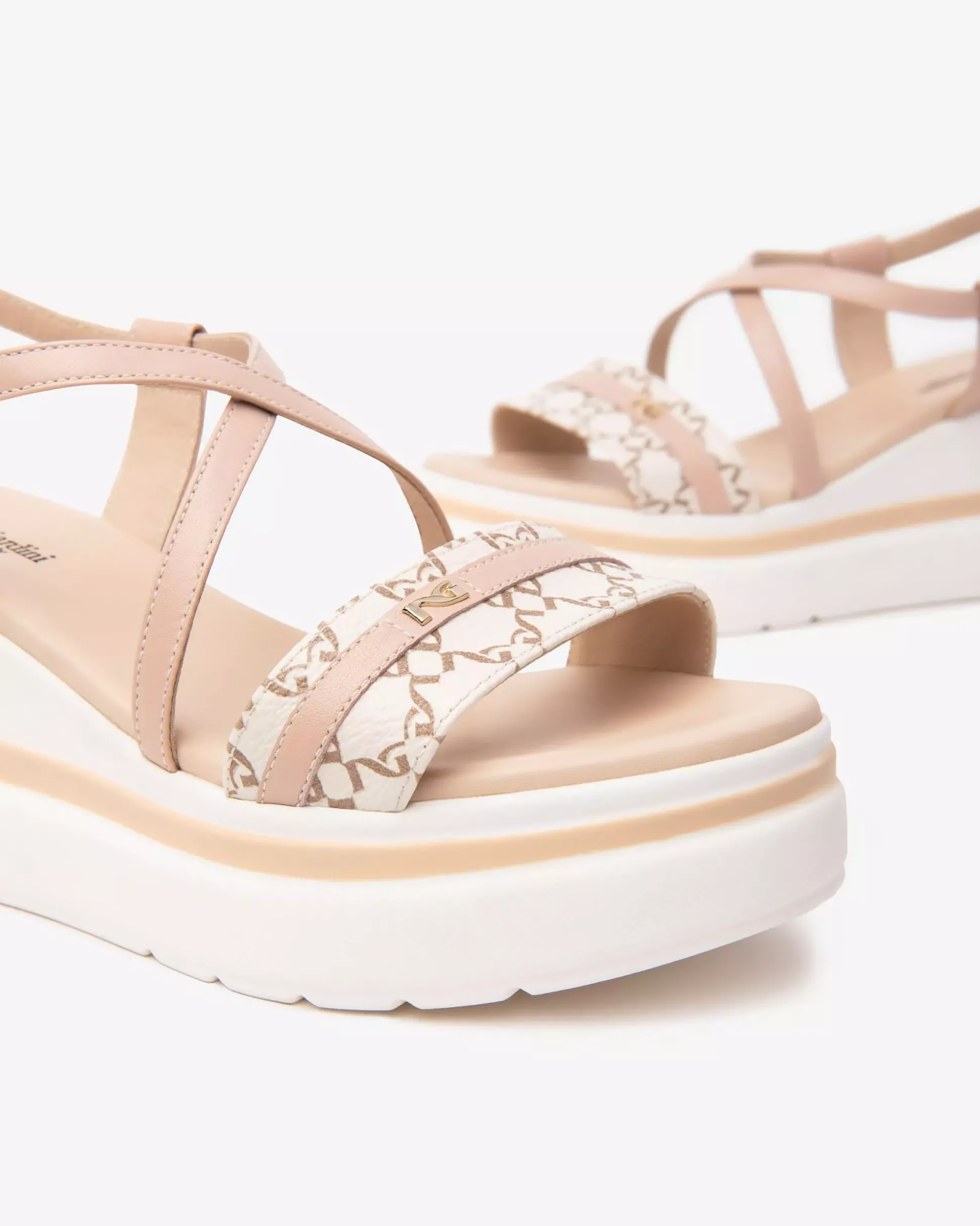 Sandali Donna in Pelle e Materiale Tecnico