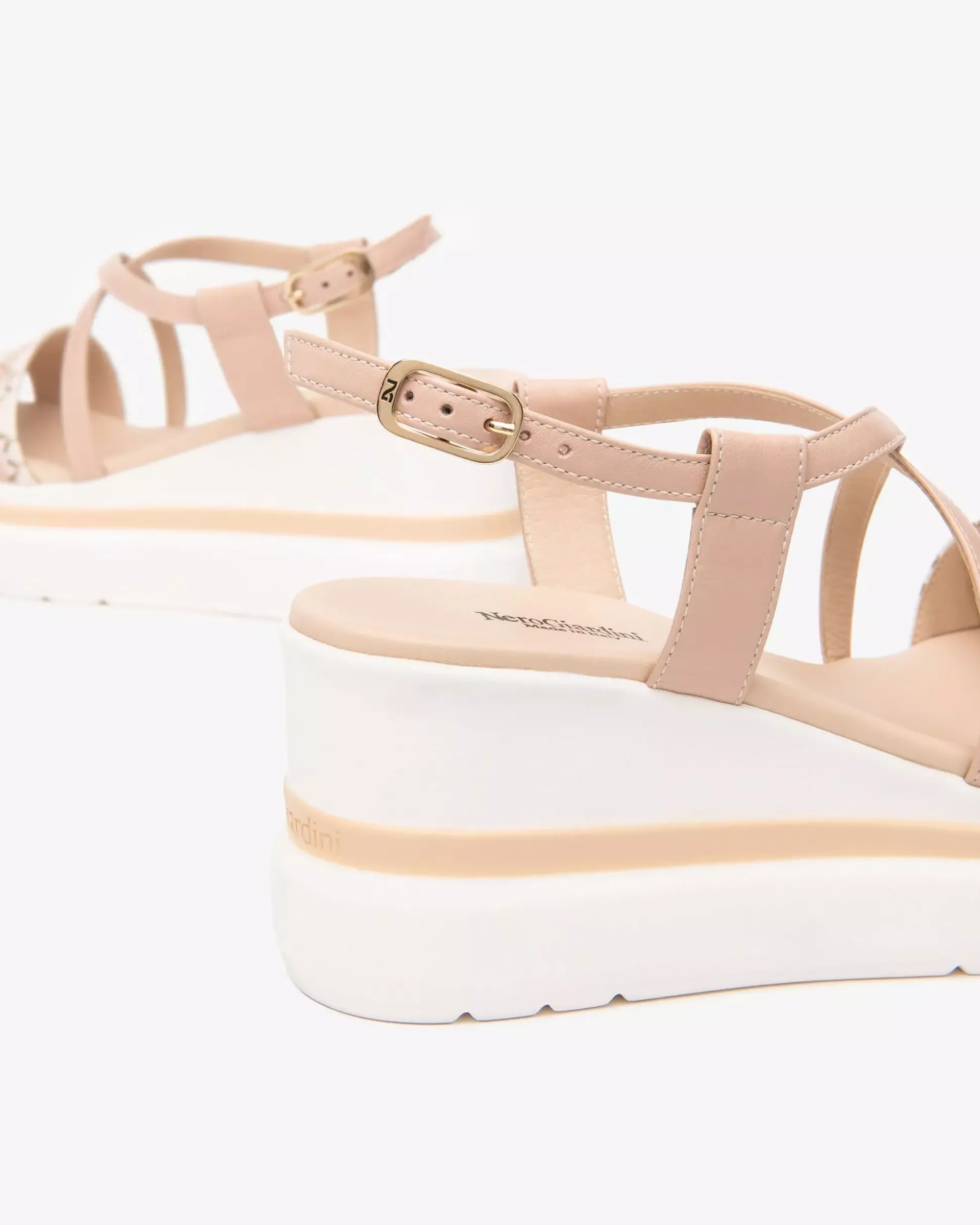 Sandali Donna in Pelle e Materiale Tecnico