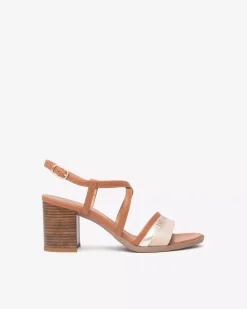 Sandali Donna in Pelle e Materiale Tecnico