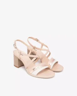 Sandali Donna in Pelle e Materiale Tecnico