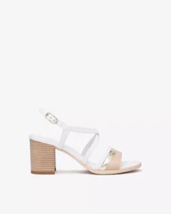 Sandali Donna in Pelle e Materiale Tecnico