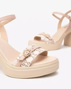Sandali Donna in Pelle e Materiale Tecnico
