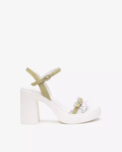 Sandali Donna in Pelle e Materiale Tecnico