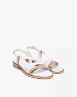 Sandali Donna in Pelle e Materiale Tecnico