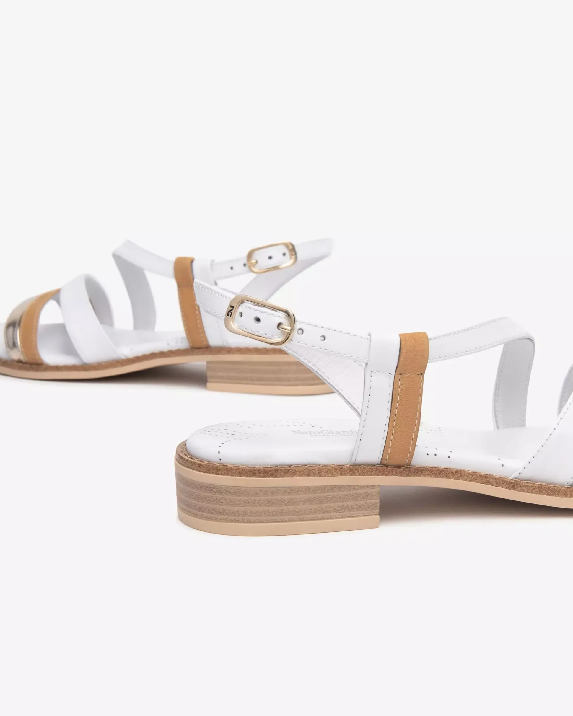 Sandali Donna in Pelle e Materiale Tecnico