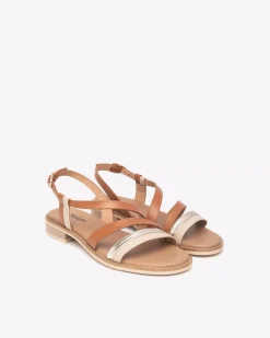 Sandali Donna in Pelle e Materiale Tecnico