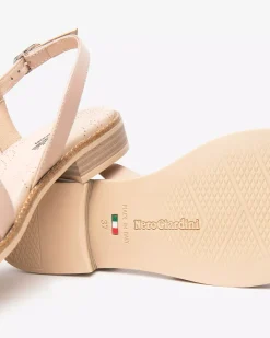 Sandali Donna in Pelle e Materiale Tecnico