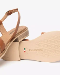 Sandali Donna in Pelle e Materiale Tecnico