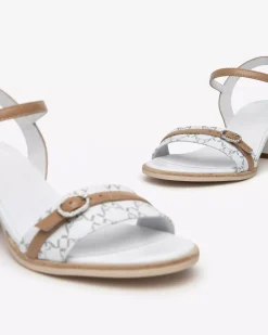 Sandali Donna in Pelle e Materiale Tecnico