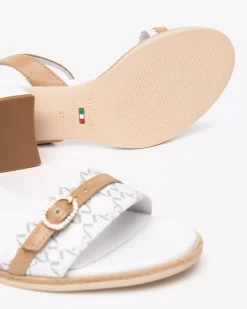 Sandali Donna in Pelle e Materiale Tecnico