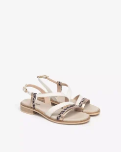 Sandali Donna in Pelle e Materiale Tecnico