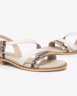 Sandali Donna in Pelle e Materiale Tecnico