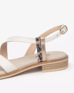 Sandali Donna in Pelle e Materiale Tecnico