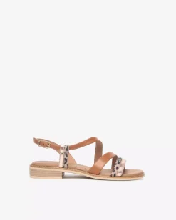 Sandali Donna in Pelle e Materiale Tecnico