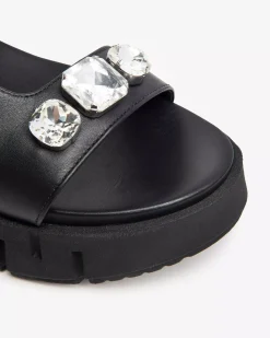 Sandali Donna in Pelle e Materiale Tecnico