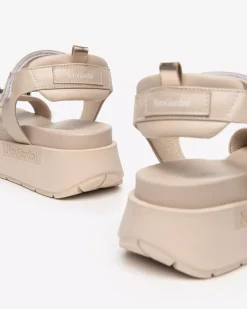 Sandali Donna in Pelle e Materiale Tecnico