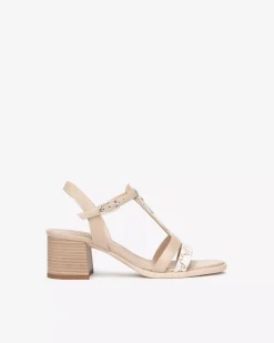 Sandali Donna in Pelle e Materiale Tecnico