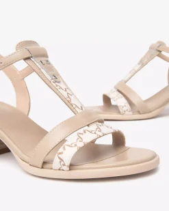 Sandali Donna in Pelle e Materiale Tecnico