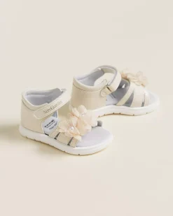 Sandali Junior da Bambina in Pelle e Materiale Tecnico